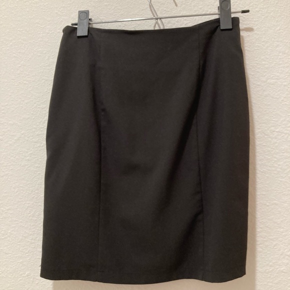 Altar’d State Black Mini Skirt with Oversized Front Bow | XS - Picture 3 of 5